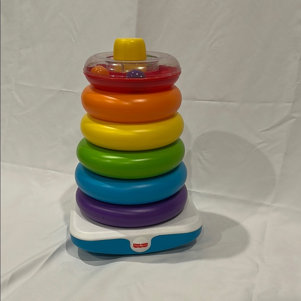 Fisher-Price Colorful Jumbo Stacking Rings